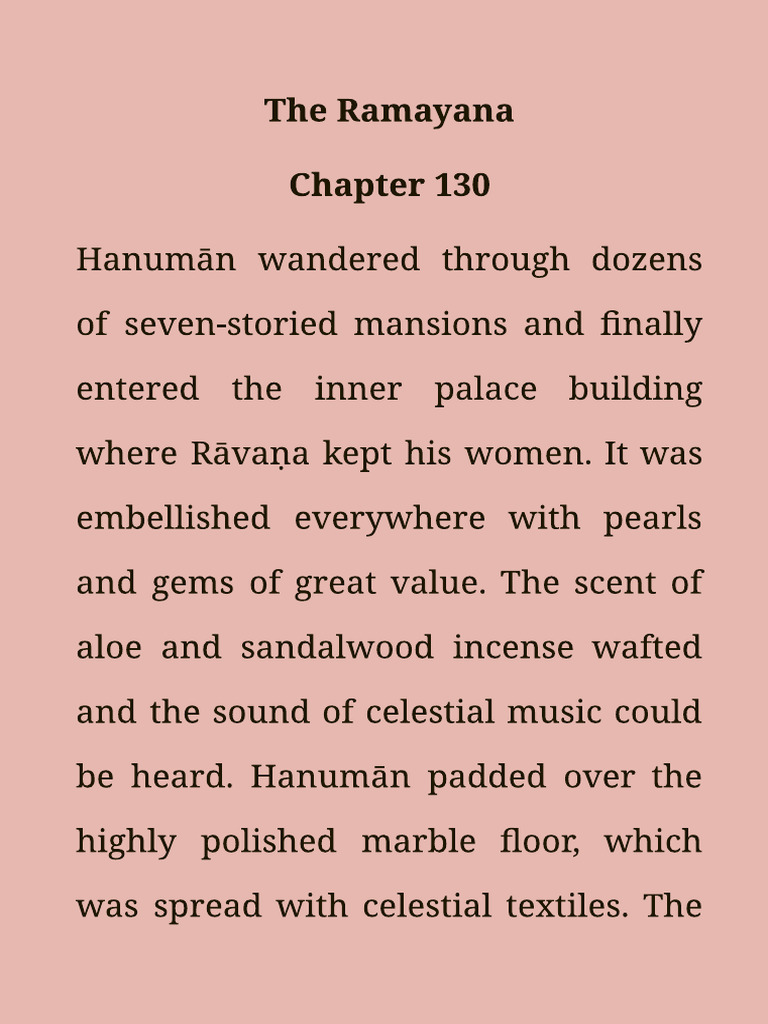 Ramayana Day 130 | PDF