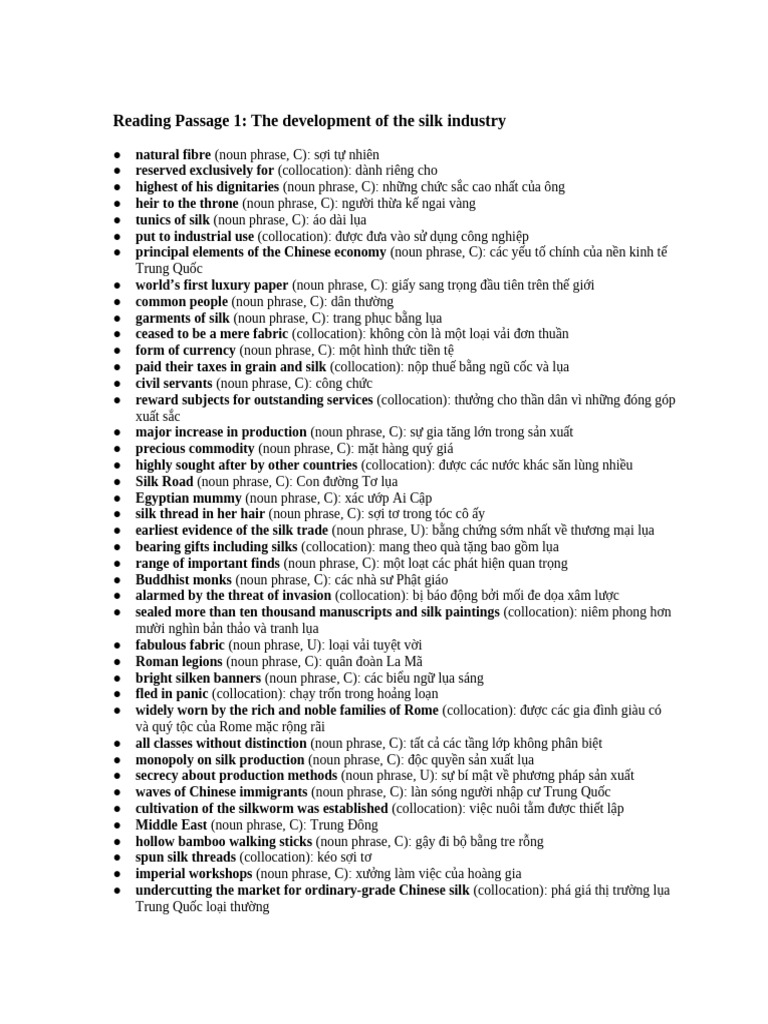 VOL 1 TEST 1 Vocab | PDF