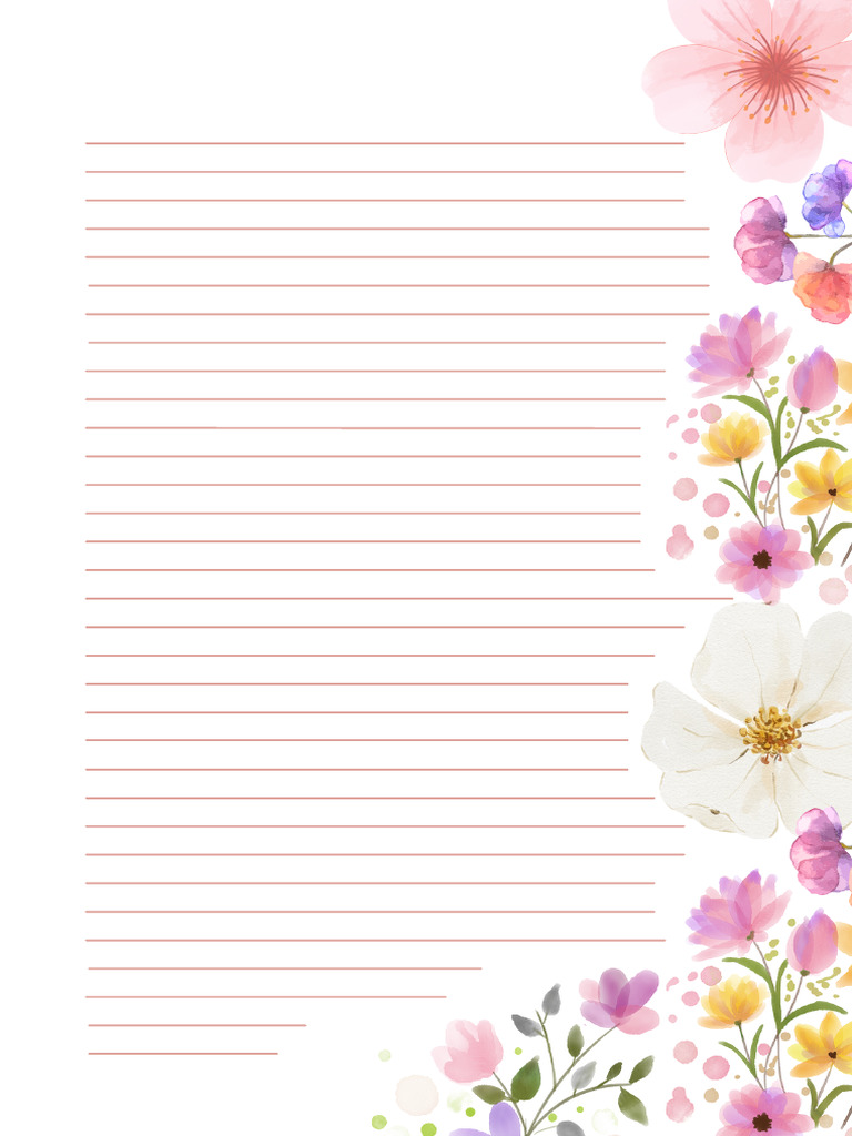 Simple A4 Lined Paper | PDF