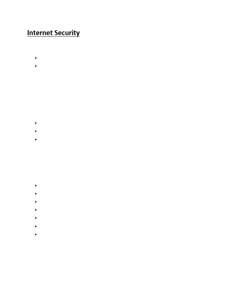 Internet Security Notes 2 | PDF
