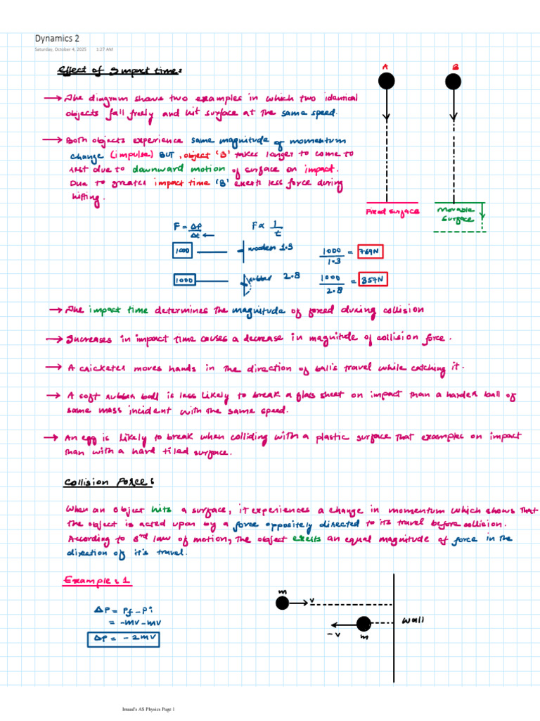 Dynamics 2 | PDF