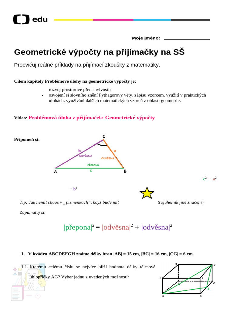 Geometricke Vypocty | PDF