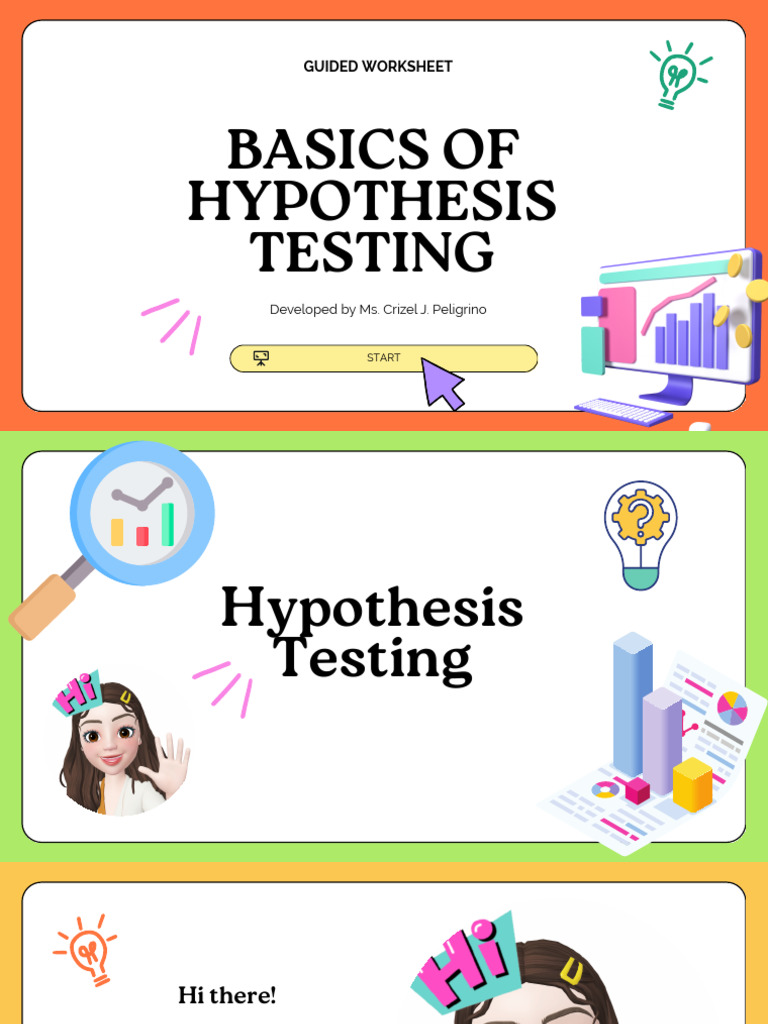 Basics of Hypothesis Testing | PDF | P Value | Statistical Significance