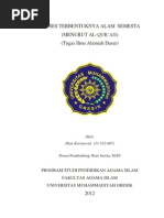 Download Makalah Proses Penciptaan Alam Semesta Berdasarkan Al-Quran by Dian Kurniawati SN98940783 doc pdf