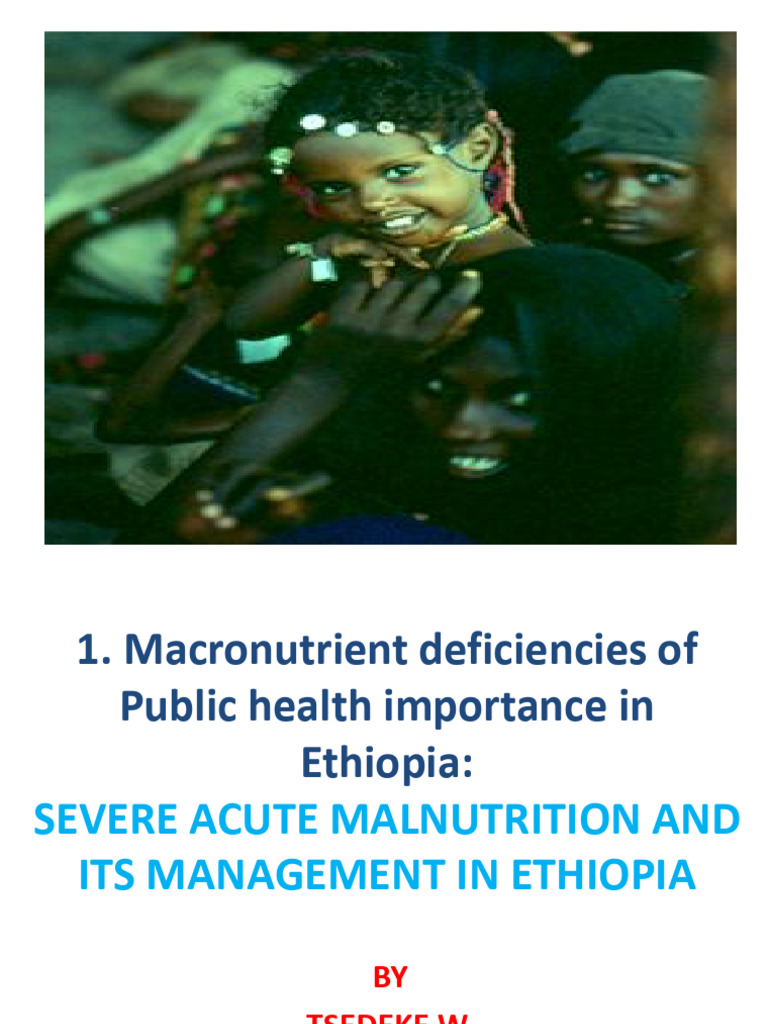 CHAPTER Four 2 Nutritional Disorders of Public Health Importance | PDF ...