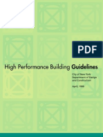 High Performance Building Guidelines