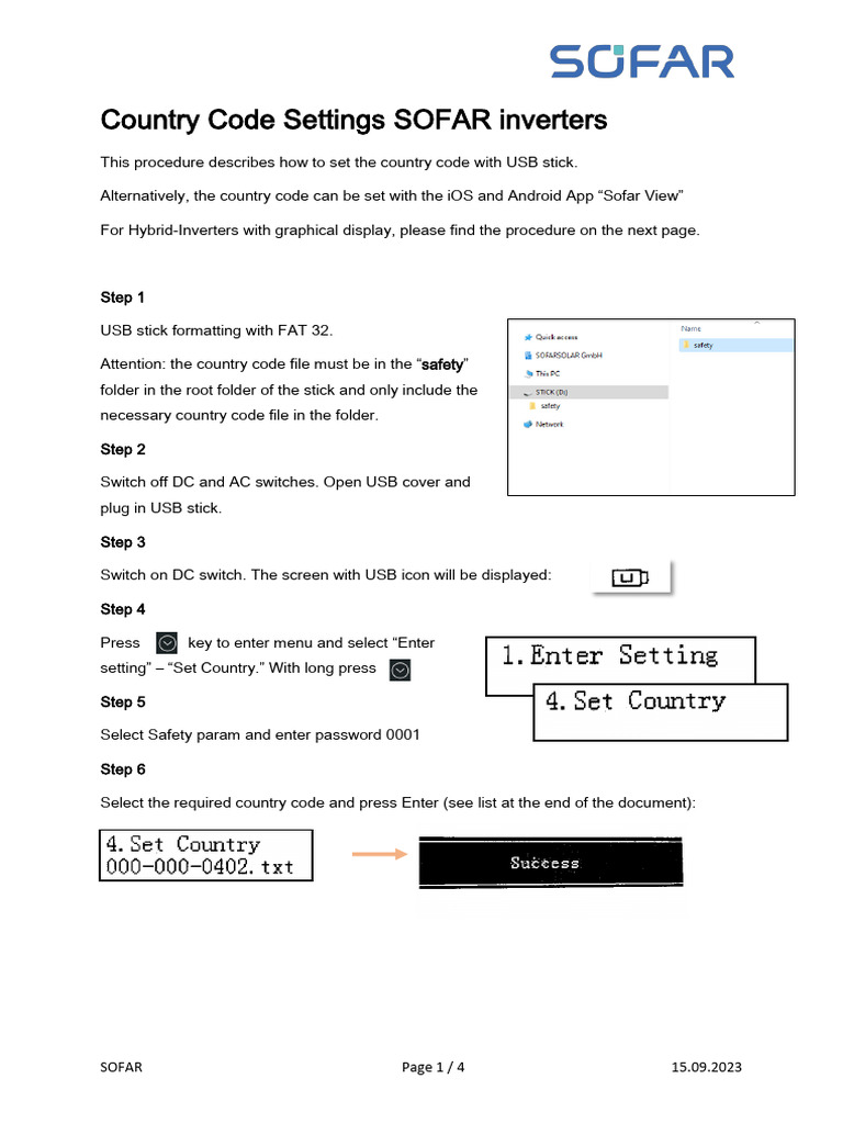 Country Code Setting Instruction | PDF | Icon (Computing) | Ios