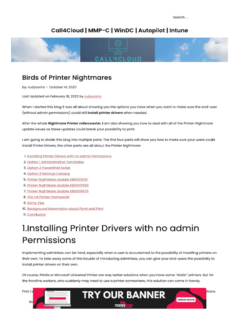 Printer NightMare | PDF