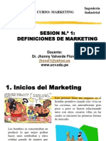 Semana 1 - Mkting