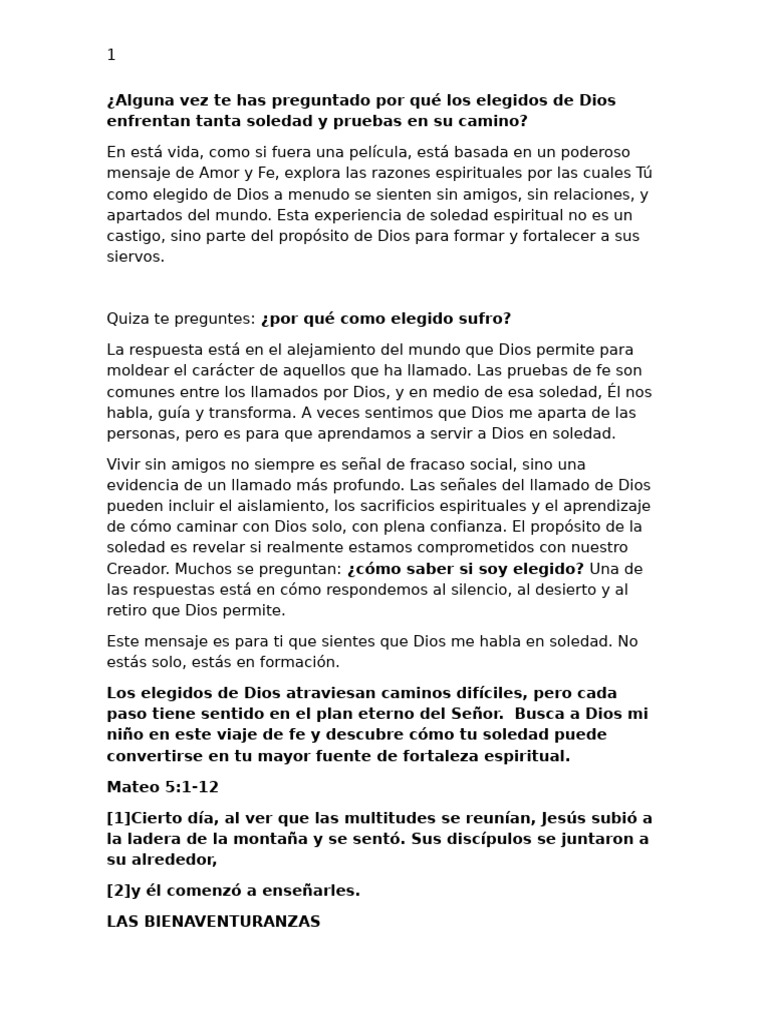 Bienaventuranzas Hoy | PDF | Bienaventuranzas | Reinado y reino de dios