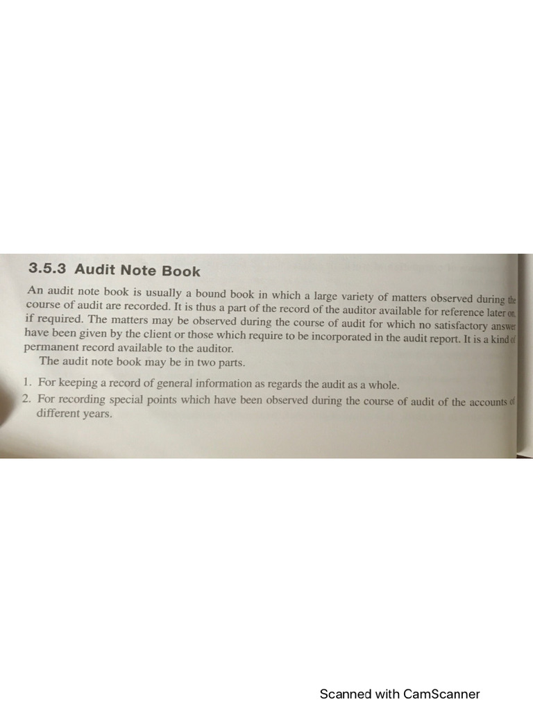 Audit Documentation | PDF