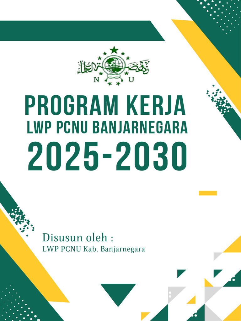 Program Kerja LWP Pcnu Kab. Banjarnegara 2025-2030 | PDF