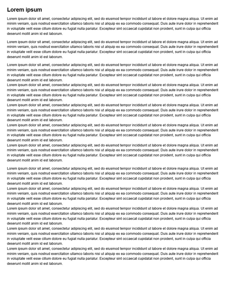 Lorem ipsum dolores | PDF