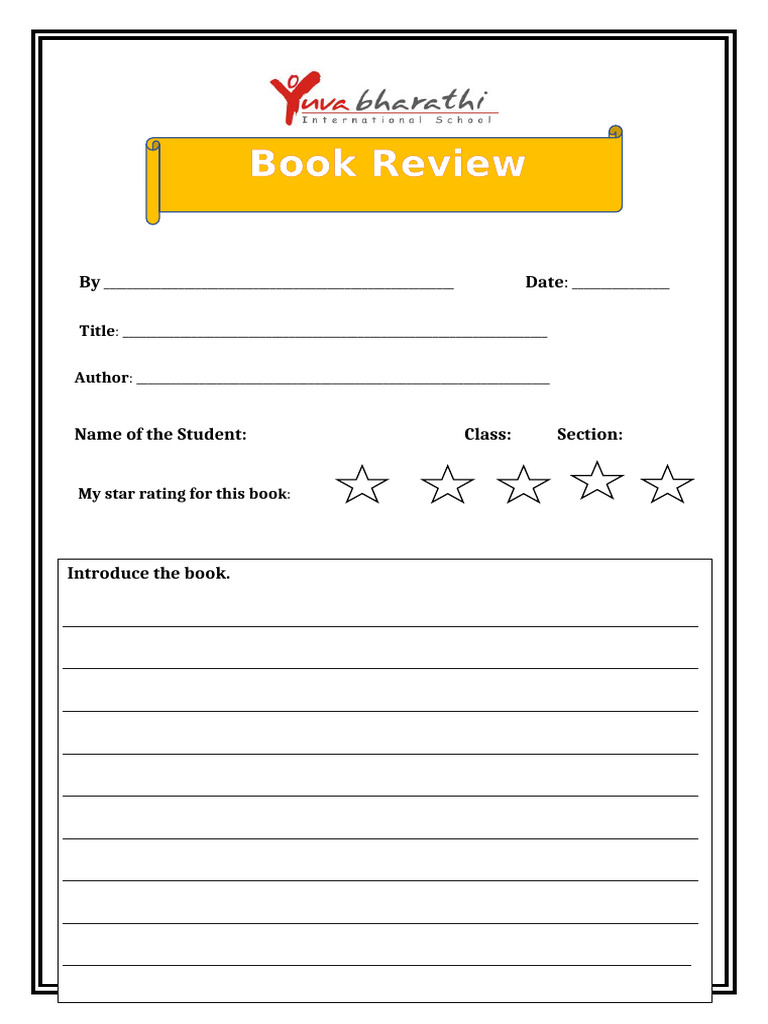 GIDB5931246-Book Review Template | PDF