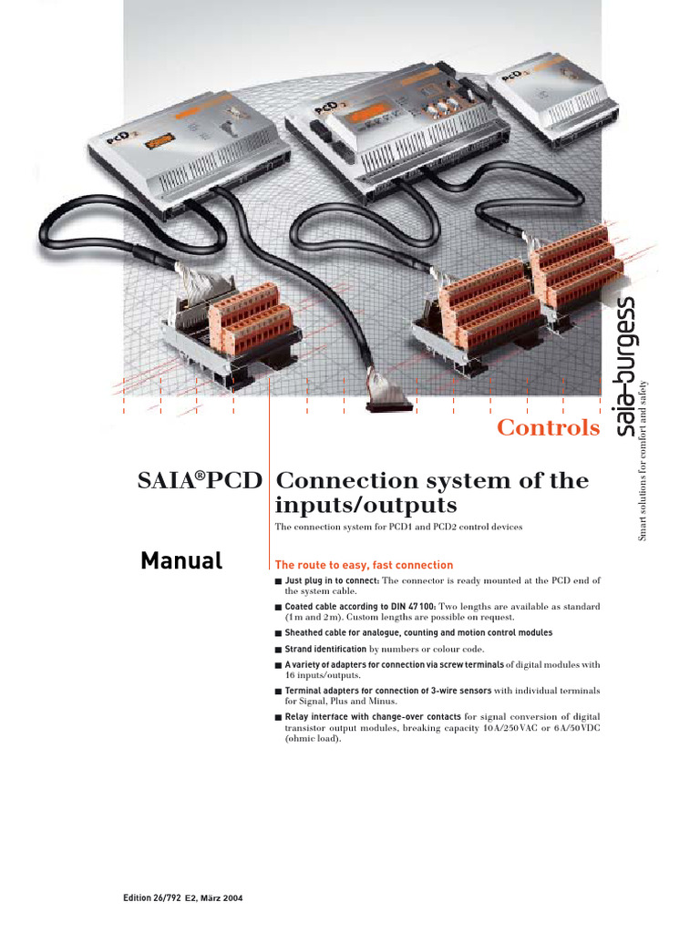 26 792 E2 AnSys Connection System PCD1 PCD2 | PDF | Relay | Electrical ...