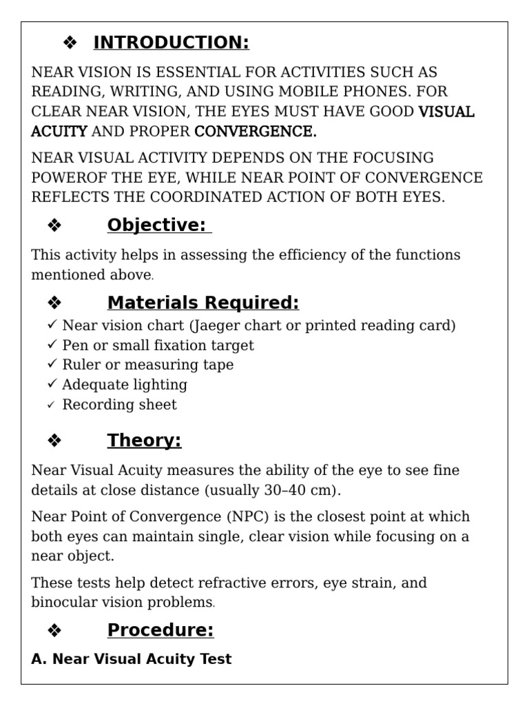 INTRODUCTIO1 | PDF | Visual Acuity | Human Eye