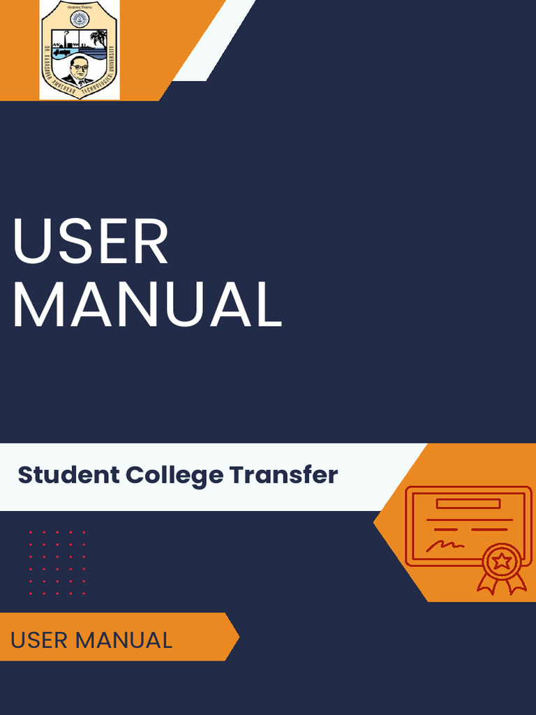User Manual: Student College Transfer | PDF