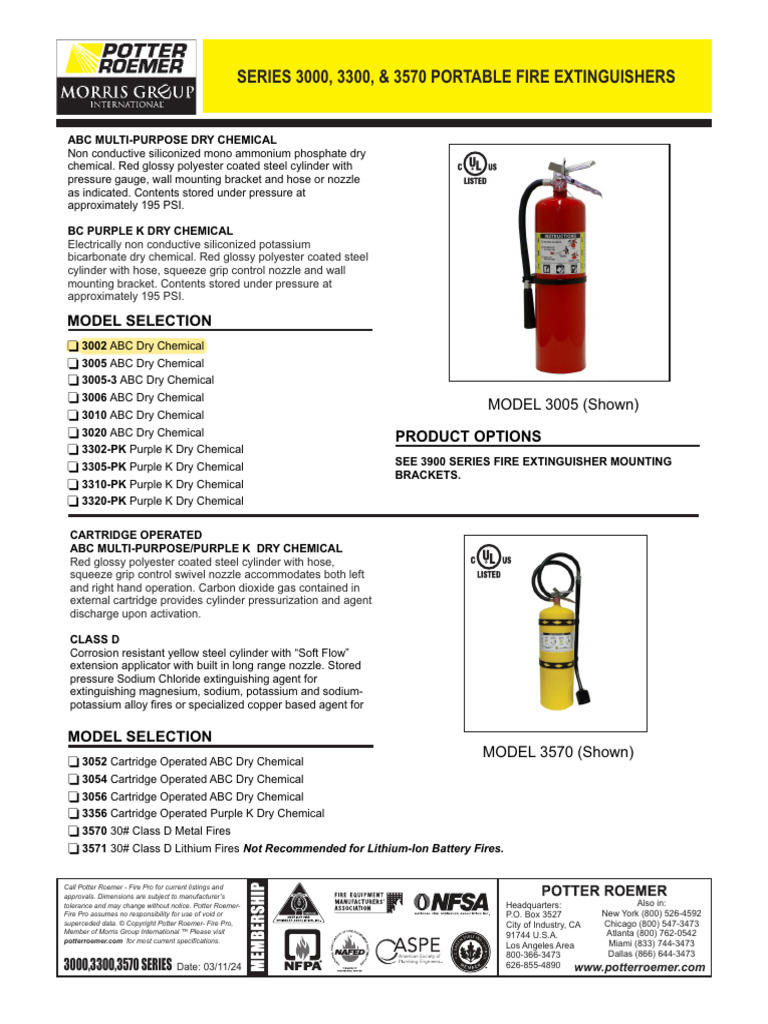 3002 Extinguidor | PDF