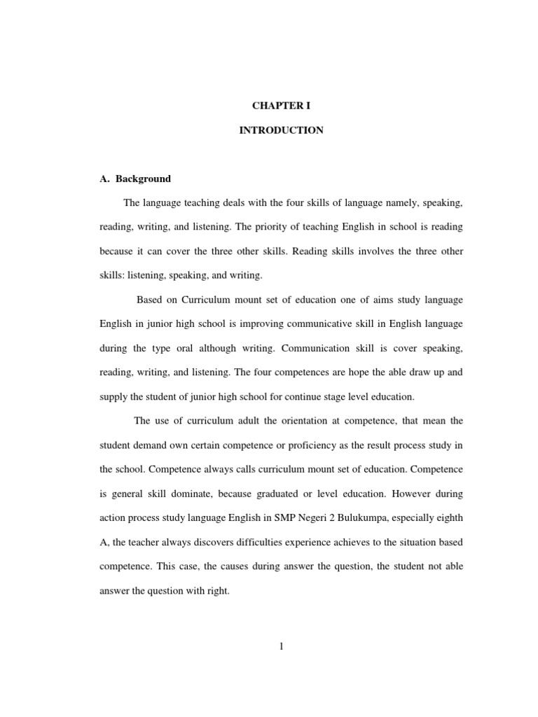 reading comprehension research proposal pdf