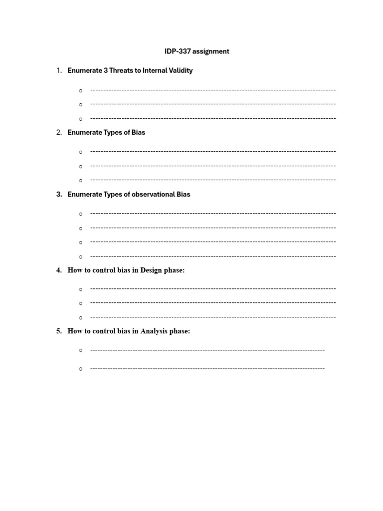 IDP Assignment 3 | PDF