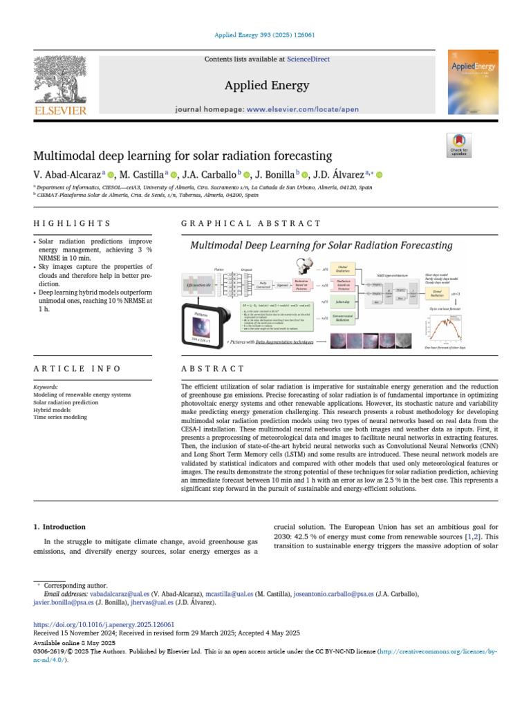 Applied Energy Paper | PDF | Deep Learning | Time Series