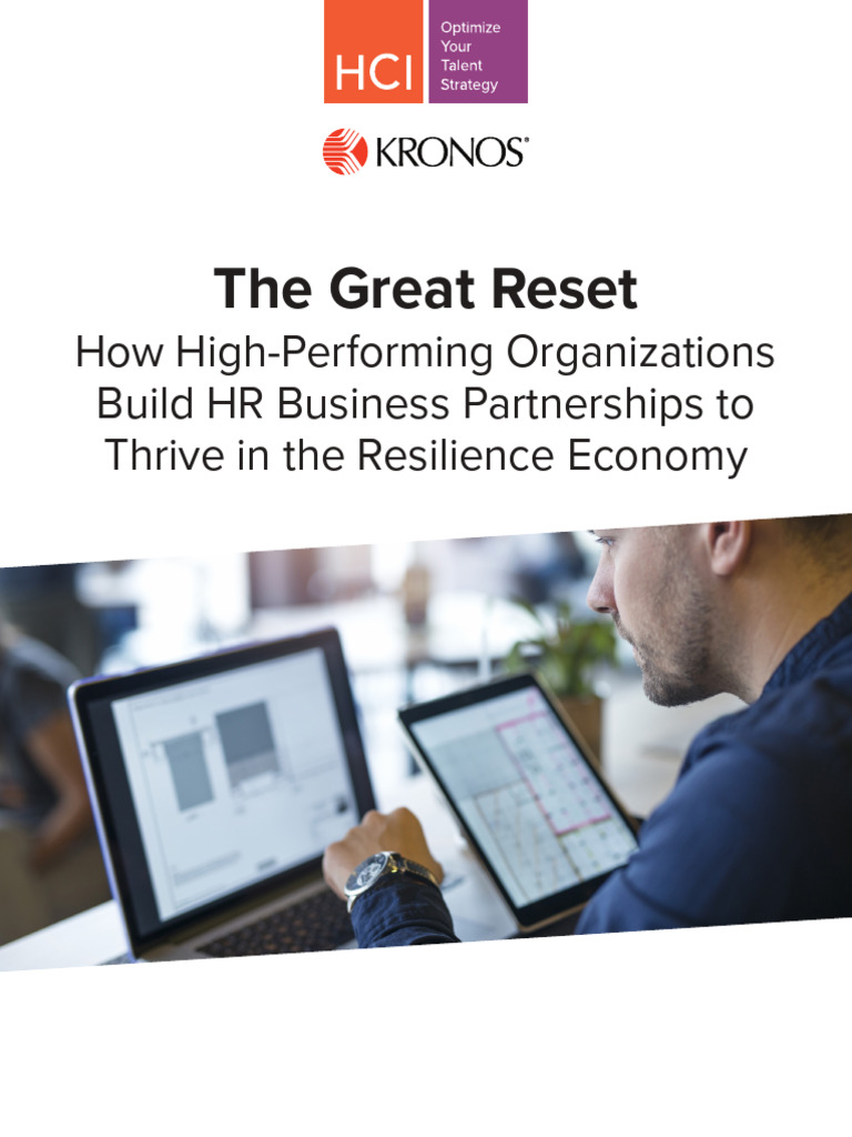 Kronos-Great-Reset Report v4 | PDF | Psychological Resilience | Analytics