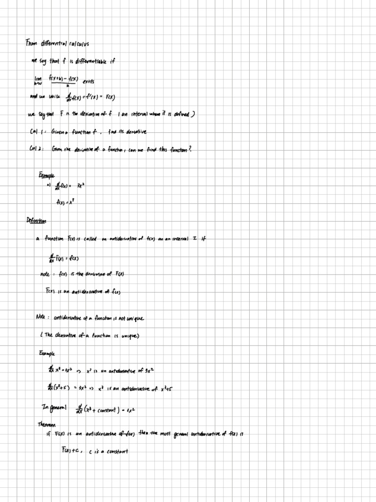 Intro To Calc 2 | PDF