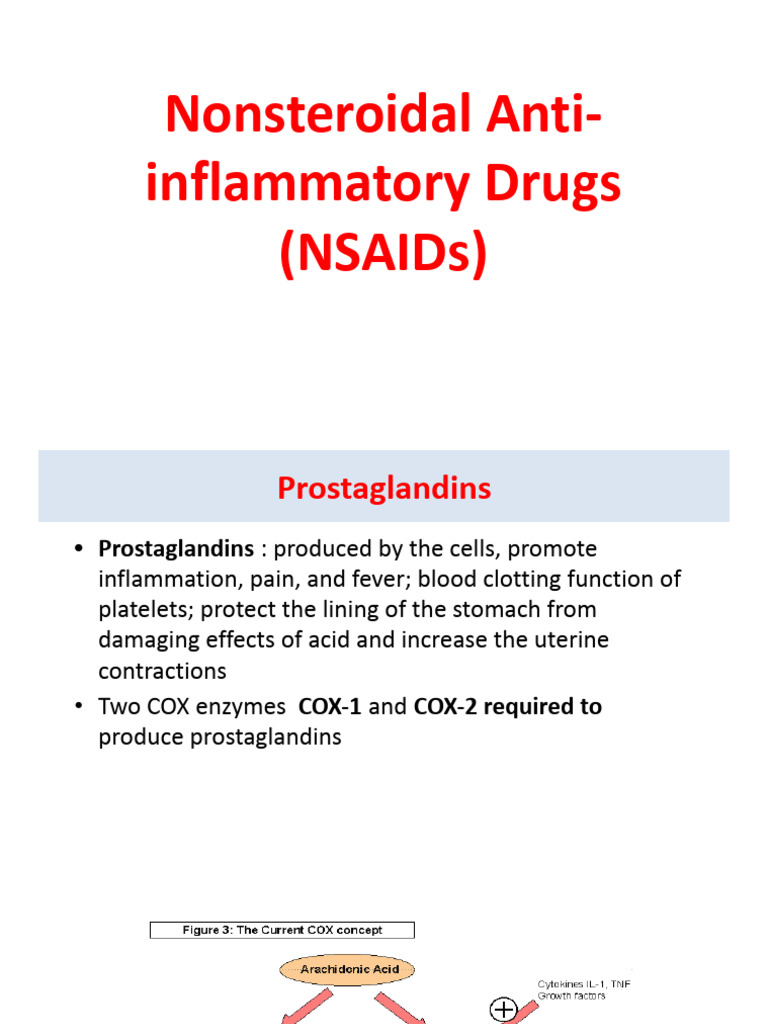 NSAID | PDF | Aspirin | Nonsteroidal Anti Inflammatory Drug