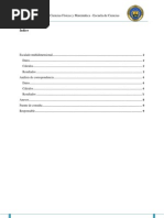 Escalado Multidimensional - Correspondencia Simple