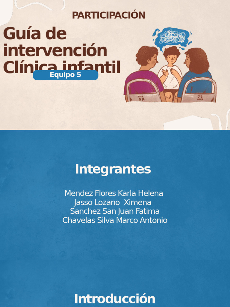 Guía de Intervención Psicológica Infantil | PDF | Ansiedad | Las emociones