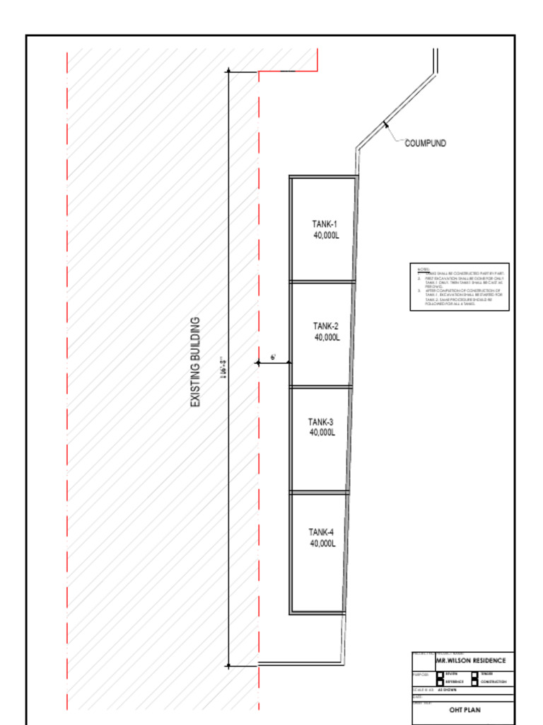 Ug Sump Plan | PDF