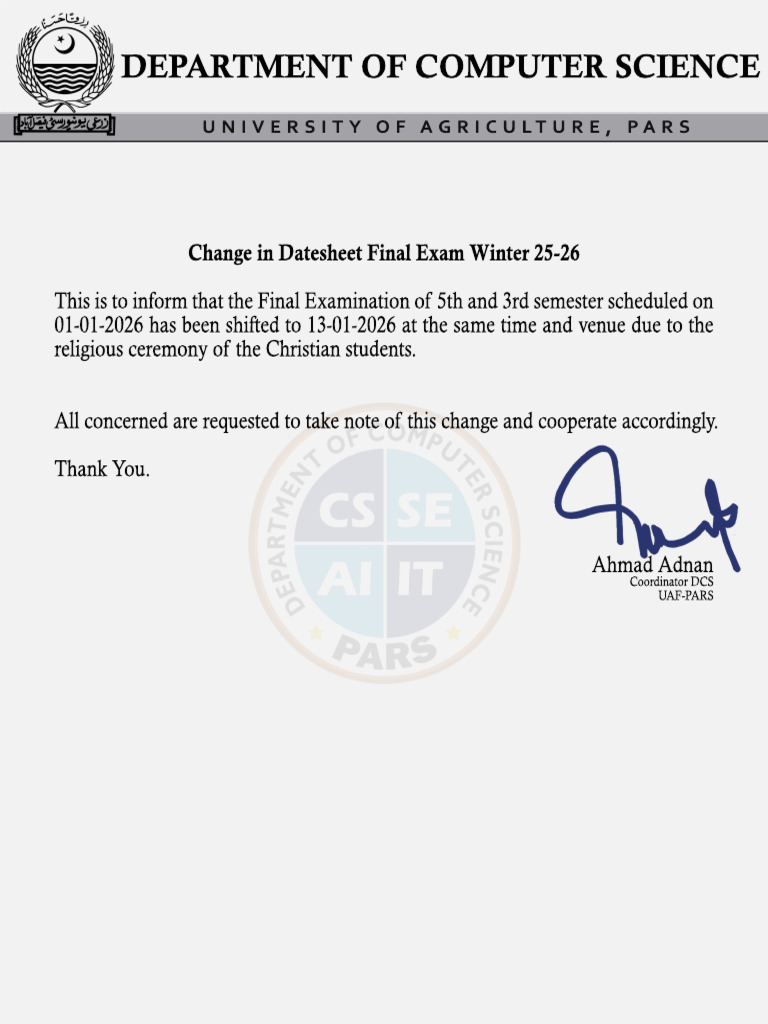 Notification | PDF