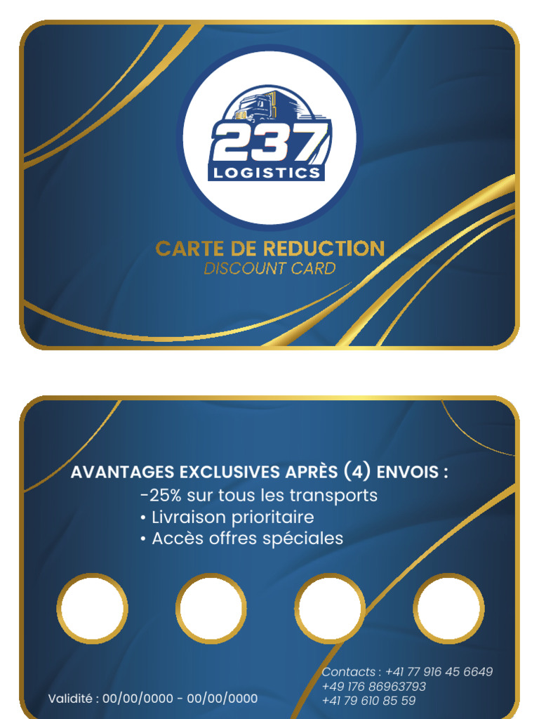 Carte de Réduction Copie Copie | PDF