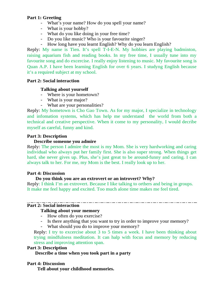 Speaking English 1 (123) | PDF | Psychology | Psychological Concepts