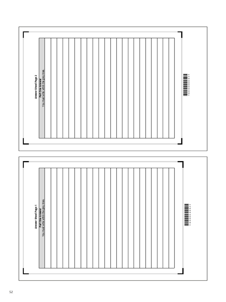 C2 Proficiency Answer Sheet Paper 2 Task1 | PDF