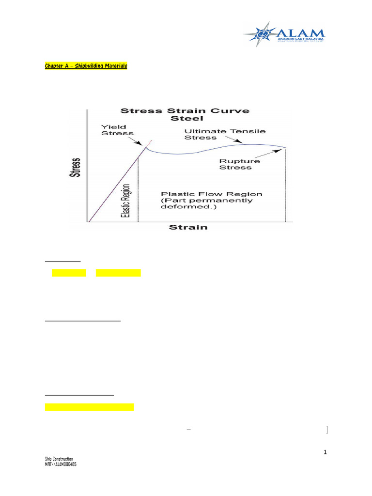 Ship Construction | PDF | Deformation (Engineering) | Strength Of Materials