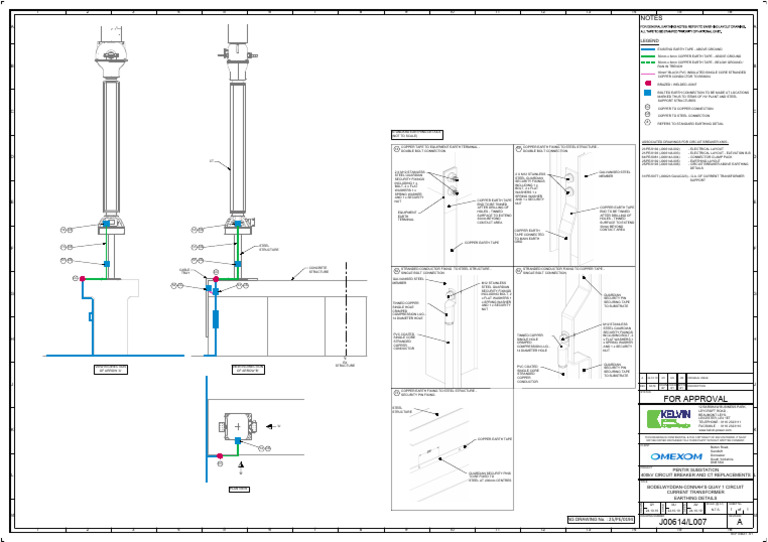 25-PE-0194 (A) CT Earthing Details | PDF | Screw | Nut (Hardware)