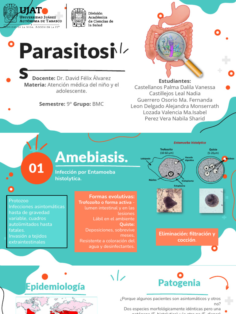 Parasitosis | PDF | Especialidades Medicas | Enfermedades y trastornos