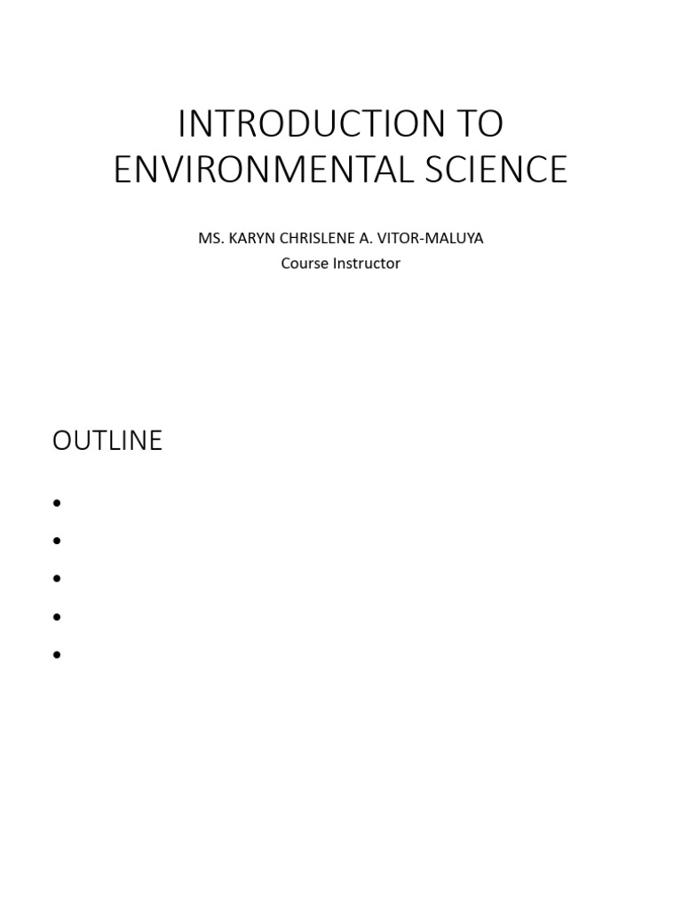 Topic 1 Chapter 1 01 | PDF | Sustainability | Environmental Degradation