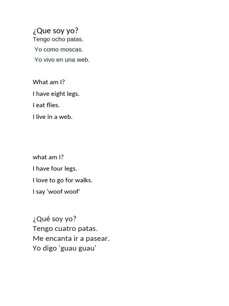 Que Soy Yo | PDF