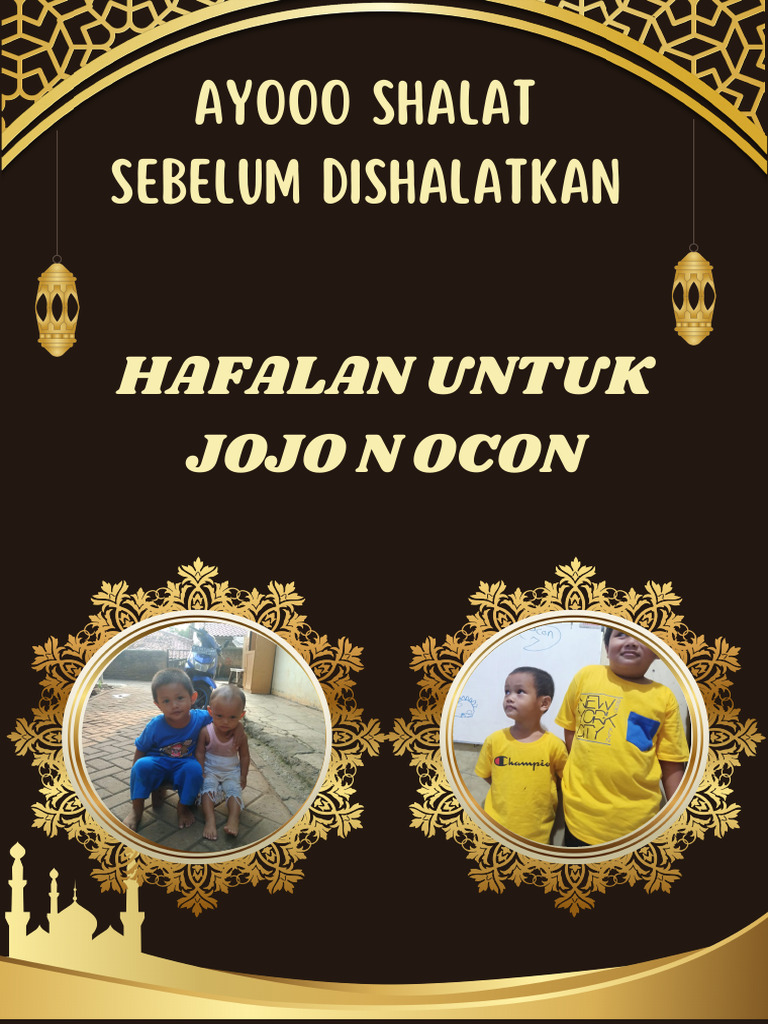 Sholat Yuuk Ocon n Jojo | PDF