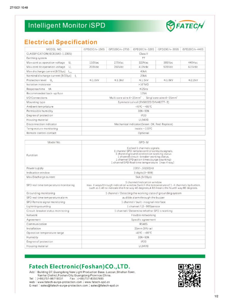 Fatech Monitor Page 3 | PDF