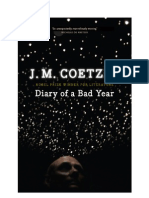 J M Coetzee Diary of A Bad Year