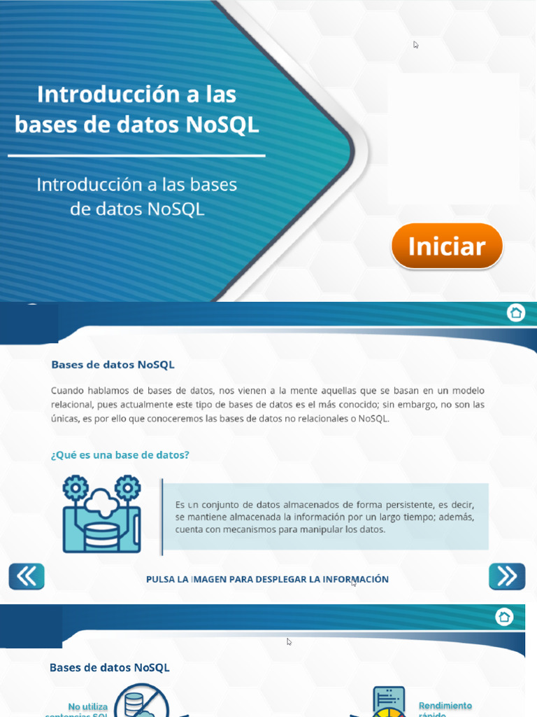 Lección 1. Introducción A La Base de Datos noSQL | PDF