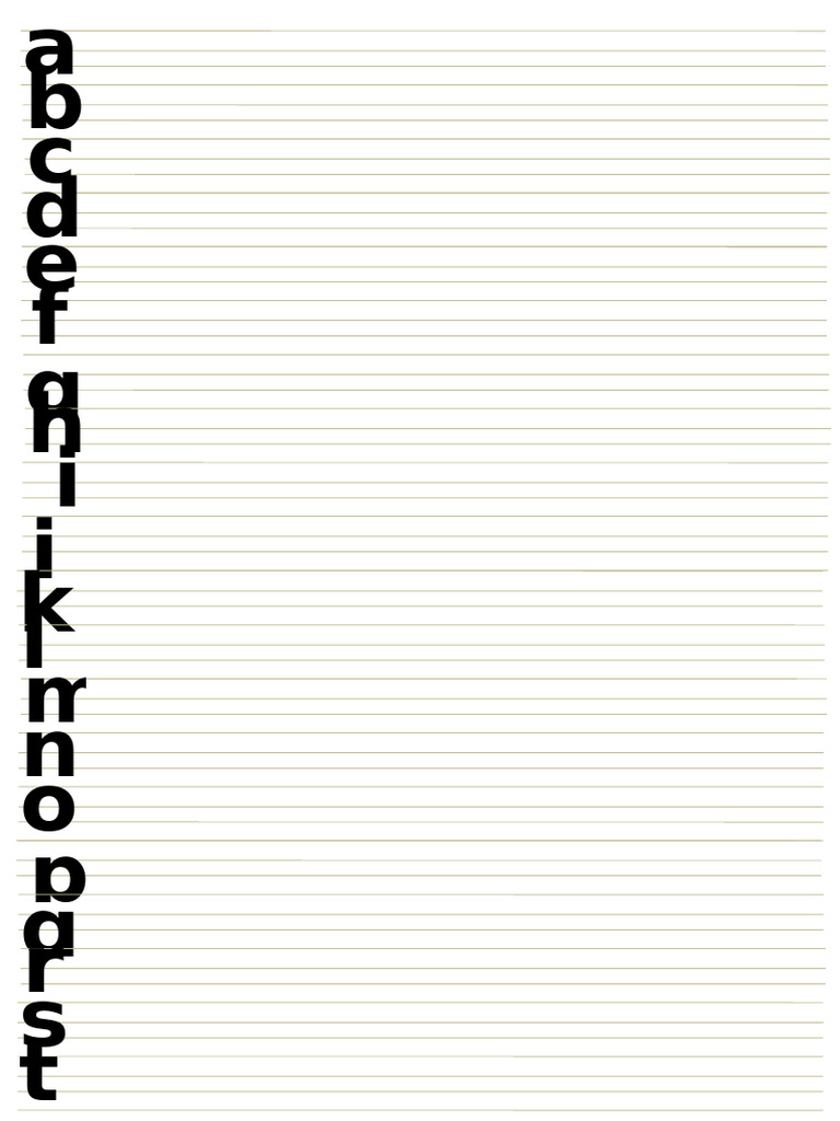 Caligraphie | PDF