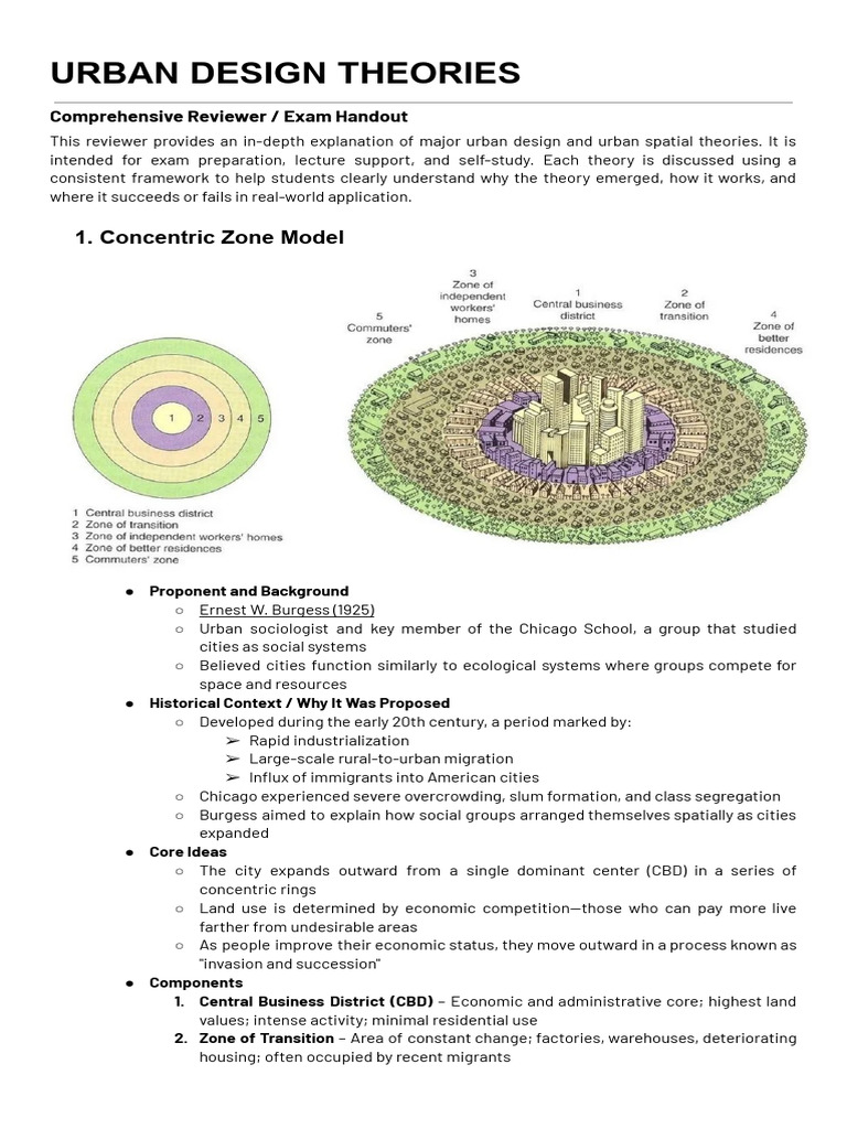 Planning 2 - Urban Design Concepts 2 | PDF | Urban Sprawl | City