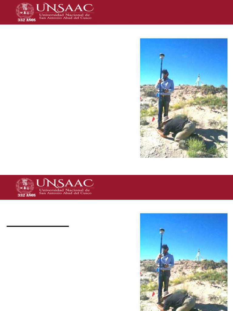 Sesion 4.topog.1.unsaac | PDF | Topografía | Sistema coordinado