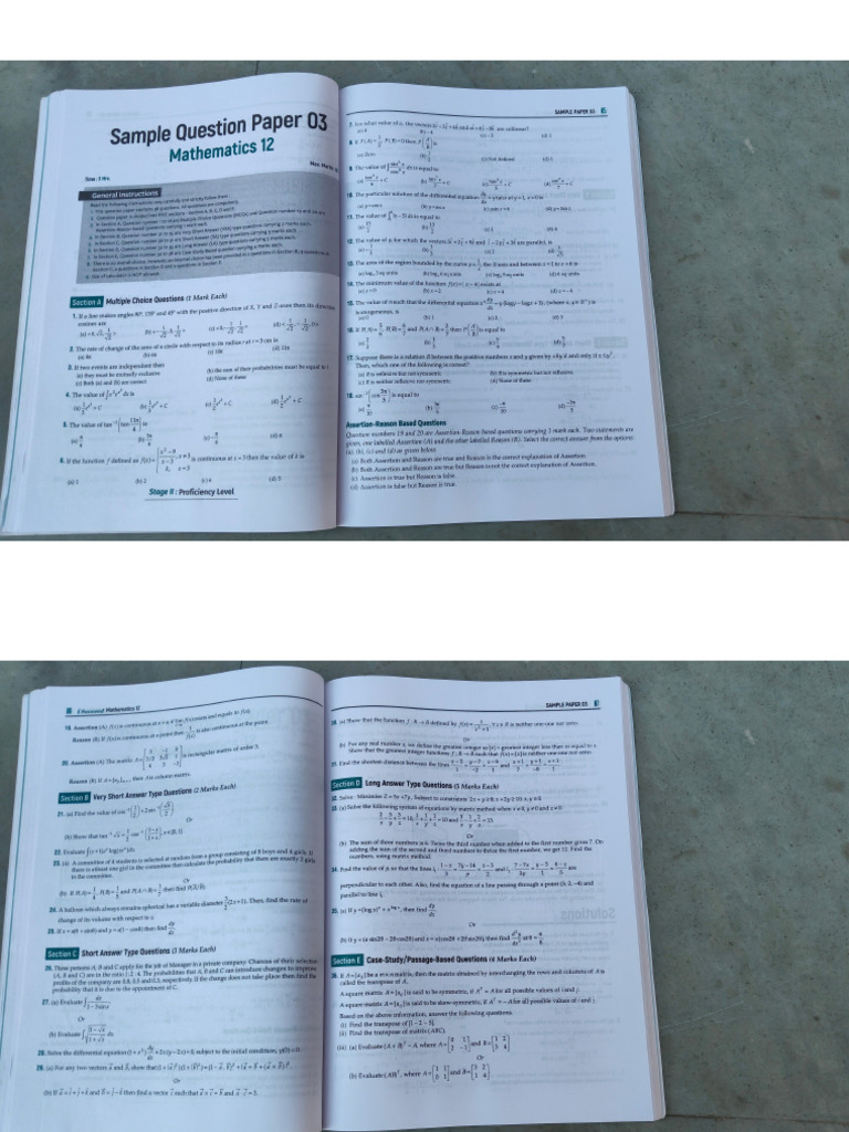 Sample Paper | PDF