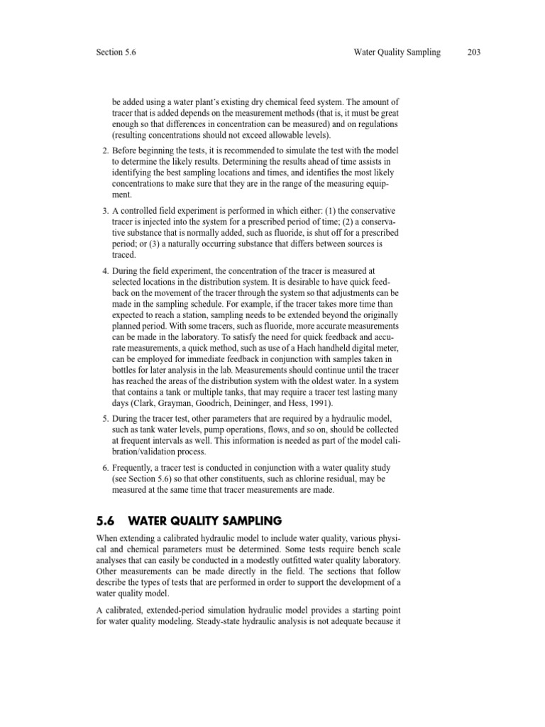 Haestad Methods 2003 - Advanced Water Dist Modelling | PDF | Experiment ...