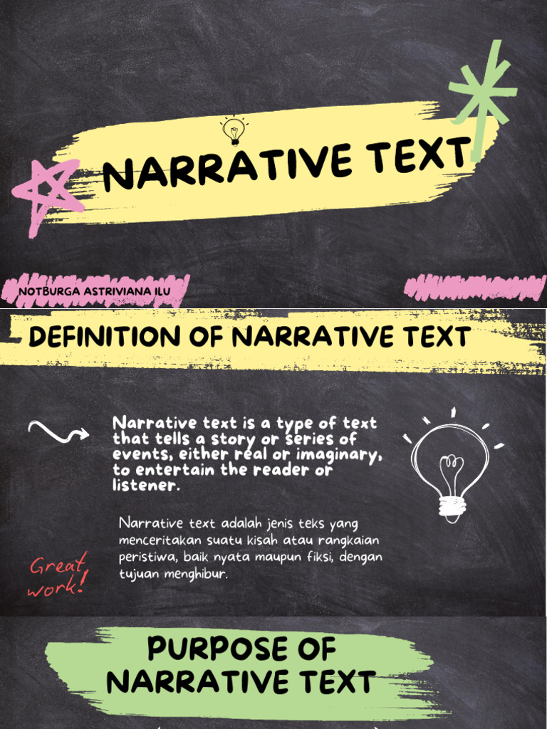 Narrative Text-Catatan Siswa | PDF